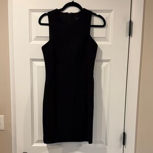 Sleeveless Banana Republic Black Mini Sheath Dress